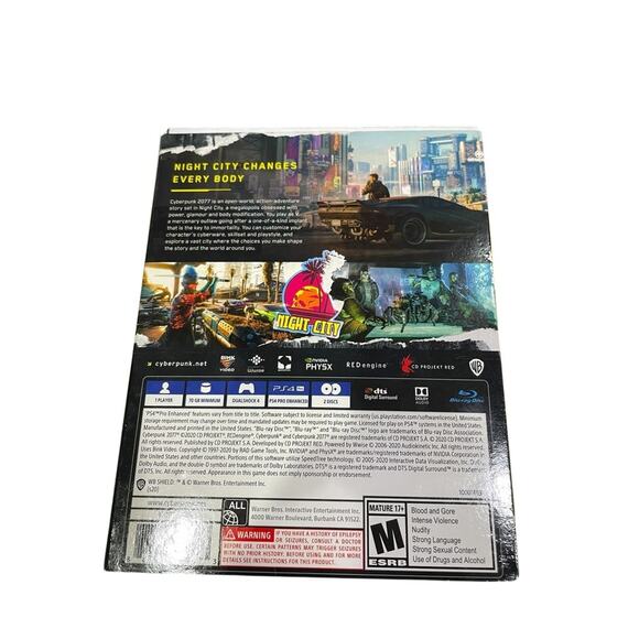 Play Station 4 Cyber Punk 2077 Video Game (18686) - Picture 2 of 2